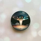 Держатель для смартфона / планшета попсокет Popsocket Черный :: Тарелка UFO (принт 241) - изображение 1