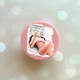 Держатель для смартфона / планшета попсокет Popsocket Розовый :: Девушка с газетой (принт 31) - изображение 1