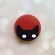 Держатель для смартфона / планшета попсокет Popsocket Красный :: Котик (принт 119) - изображение 1