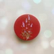 Держатель для смартфона / планшета попсокет Popsocket Красный :: Веточки лаванды (принт 266) - изображение 1