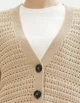Кардиган Tom Tailor Ж1113892 (1041213) колір бежевий (Ж1113892 - 196198) - изображение 4