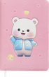 Блокнот для записів ZiBi Bear 15.5x10.8 см в клітинку Soft PU обкладинка 80 аркушів (ZB.12952) - зображення 1