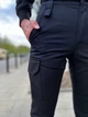 Жіночі тактичні штани "BAGIRA" BLACK Rip-Stop XS/42 - изображение 3