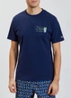 Футболка MC2 SAINT BARTH Мужская XXL Синий (ARN0001_02945G-XXL) - изображение 1