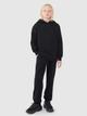 Spodnie dresowe chłopięce joggery 4F 4FJWMM00TTROM1188-20S 128 cm Czarne (5905700387824) - obraz 3
