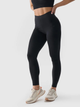 Legginsy sportowe damskie z wysokim stanem 4F 4FWMM00TTIGF195-20S L Czarne (5904698999309) - obraz 1