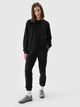 Spodnie dresowe damskie 4F 4FWMM00TTROF1138-20S XL Czarne (5905700347033) - obraz 4