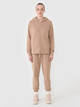 Bluza damska rozpinana streetwear z kapturem 4F 4FWSS25TSWSF1620-83S XL Beżowa (5905700408314) - obraz 3