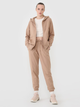 Bluza damska rozpinana streetwear z kapturem 4F 4FWSS25TSWSF1620-83S M Beżowa (5905700408338) - obraz 4