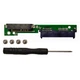 Переходник ULT-BEST SATA3 для Lenovo IdeaPad 310 320 330 520 510 SATA Micro SATA 7+6 to SATA 7+15, NS-A759 оптибей optibay (ULT320) - изображение 1