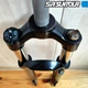 Велосипедная вилка Sr Suntour XCM MLO 29" Disc 1-1/8" 100мм Черная - изображение 7