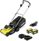 Газонокосилка аккумуляторная Karcher LMO 4-18 Dual Battery Set + Аккумулятор + Зарядное устройство (1.445-421.0) - изображение 1