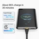 Универсальный кабель Asometech 3в1 USB-Lightning/ MicroUSB/ Type-C 6A 1.25 м быстрая зарядка/ турбо зарядка - изображение 3