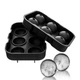 Силиконовая форма для льда Шарики 6 ячеек 4.5см Black (285091) - изображение 3