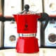 Кававарка гейзерна Bialetti Rainbow 130 мл на 3 чашки Червона, для плити Moka - зображення 3