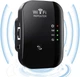 Беспроводной Wi-Fi репитер расширитель диапазона WI-FI ретранслятор усилитель WI-FI сигнала Черный - изображение 1