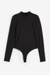 Боди H&M M черный 5021195467 - изображение 1