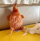 Мягкая игрушка курица Jeycat Hen мультяшная кукла-петух, 23 см, Velice - изображение 6