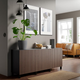 Тумба для хранения BESTA IKEA 994.217.37 дуб коричневий - изображение 2