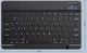 Бездротова акумуляторна клавіатура Bluetooth Magic Keyboard для ПК, телефону, ноутбука, планшета iPad Air/Pro 9.7"/10.2"/10.5"/10.9"/11"/12.9" (2017-2025р) Чорна - зображення 5