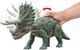 Динозавр Трицератопс Мир Юрского Периода Jurassic World Gigantic Trackers Triceratops Dinosaur Mattel (HTK79) - изображение 3