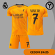 Дитяча футбольна форма Vini jr (Віні) №7 Real Madrid 24/25 – р.30 (зріст 155-165 см.) оранжева - зображення 1