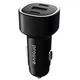 Автомобільний зарядний пристрій Proove Flash 60W 2 Type-C USB (6901111240450) - зображення 1