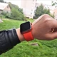 Смарт-часы Smart Watch M16 plus Aluminium 44 mm голосовой вызов, смс, соц сети красный - изображение 4