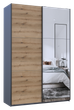 Шкаф-купе двухдверный Doros G-Caiser 160х60х240 см Графит/Дуб евок/1 Зеркало (DRS-011038) - изображение 3