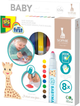 Набір для малювання Ses Creative My First Baby markers 8 шт (8710341144913) - зображення 1