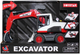 Koparka Icom Excavator ze światłem i dźwiękiem 37 cm (6927197030082) - obraz 1