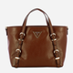 Torba shopper damska mała Guess HWBS8501760-CHO Brązowa (800070326035) - obraz 1