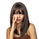 Парик Medium Ombre Brown, натуральные синтетические волосы - изображение 4