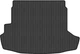 EVA коврик EVAtech в багажник авто для X-Trail (T31) Nissan 2007-2010 2 поколения SUV EU Сота черный черный кант (NS3751B1SBB) - изображение 1