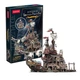 3D пазл CubicFun Піратський корабель Тортуга (T4039h) - изображение 2