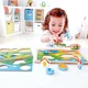 Дерев'яна рамка-вкладиш Hape Долина 3 в 1 (E1601) - изображение 4