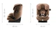 Автокресло Britax-Romer Advansafix гр. 1-2-3 9-36 кг Classic Deep Black, 2000040900 - изображение 6
