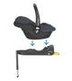 Автокрісло Maxi-Cosi CabrioFix i-Size гр. 0+ 0-13 кг Essential Graphite, 8558750112 - зображення 2