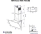 Витяжка декоративна похила Minola HDN 5222 BL/INOX 700 LED - зображення 12
