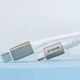 Кабель Proove Flex Metal Type-C to Type-C 60w (1m) White - изображение 2