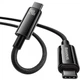 Кабель Baseus Tungsten Gold Fast Charging Type-C to Type-C 240W (2m) - изображение 3