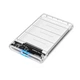 Внешний карман для жесткого диска HDD SSD 2.5'' USB 3.0 SATA Transparent (312702) - изображение 1