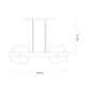Потолочный светильник KONVALIA RL 160 E27 WOOD черный LIGHT SET - изображение 4