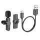 Бездротова мікрофонна система BOROFONE BFK12 Trophy lavalier (iPhone/Type-C) - зображення 2