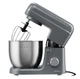 Кухонный комбайн, планетарный миксер, тестомес SilverCrest SKM 600 C2 антрацит (5 л, 600 Вт, Teflon) - изображение 1