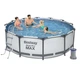 Каркасный бассейн Bestway 56420BW Steel Pro Max 366х122 см Объем 10250 лит - изображение 4