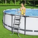 Каркасный бассейн Bestway 56418 Steel Pro Max 366х100 см Объем 9150 лит с фильтр-насосом и лестницей - изображение 3