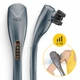 Ручной вибрационный массажер для тела 4FIZJO Long Stick 7 в 1 Grey (P-5907739319135) - изображение 3