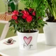 Кашпо для цветов Scheurich 808 With Love керамика 11" с принтом (4002477655147) - изображение 3
