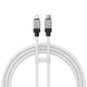 Кабель Baseus CoolPlay Series Fast Charging Type-C to Lightning 20W (1m) white - зображення 1